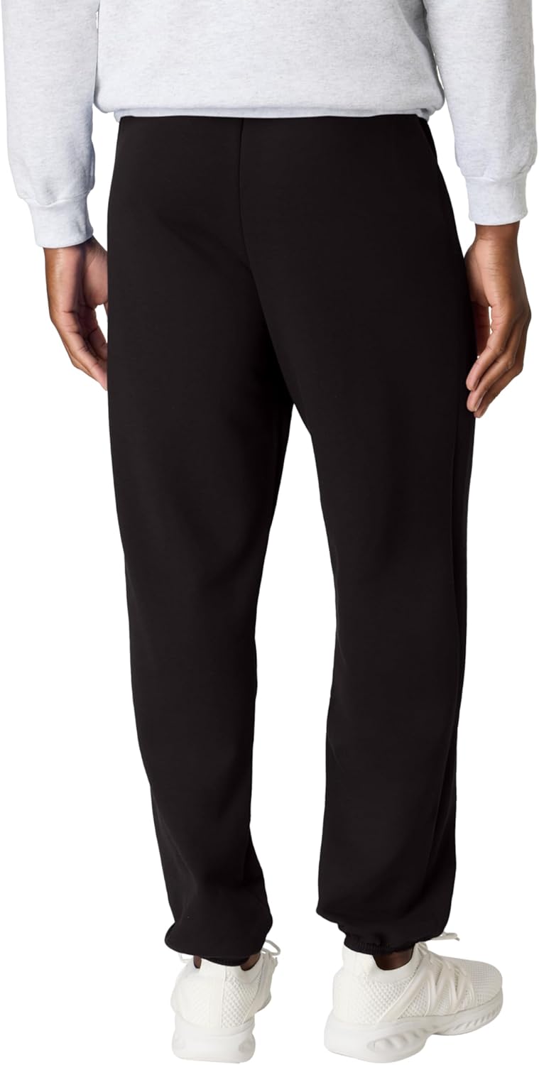 Hanes Men's Ecosmart Best Sweatpants, Athletic Lounge Pants with C"ed Cuffs - Image 2