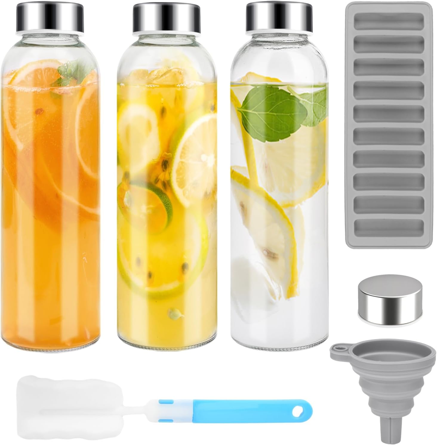 Aazon.co: SNUGTOPIA 26 OZ Vacuu Sealer Juicing Cups Clear Reusable