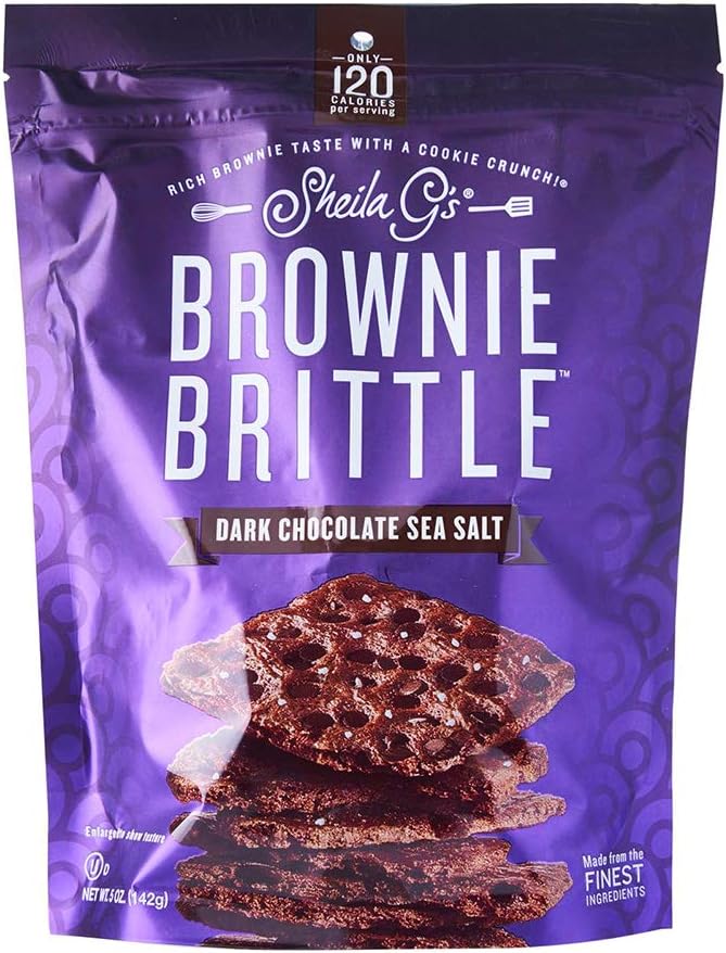 Sheila G's, Brownie Brittle Dark Chocolate, 5 oz