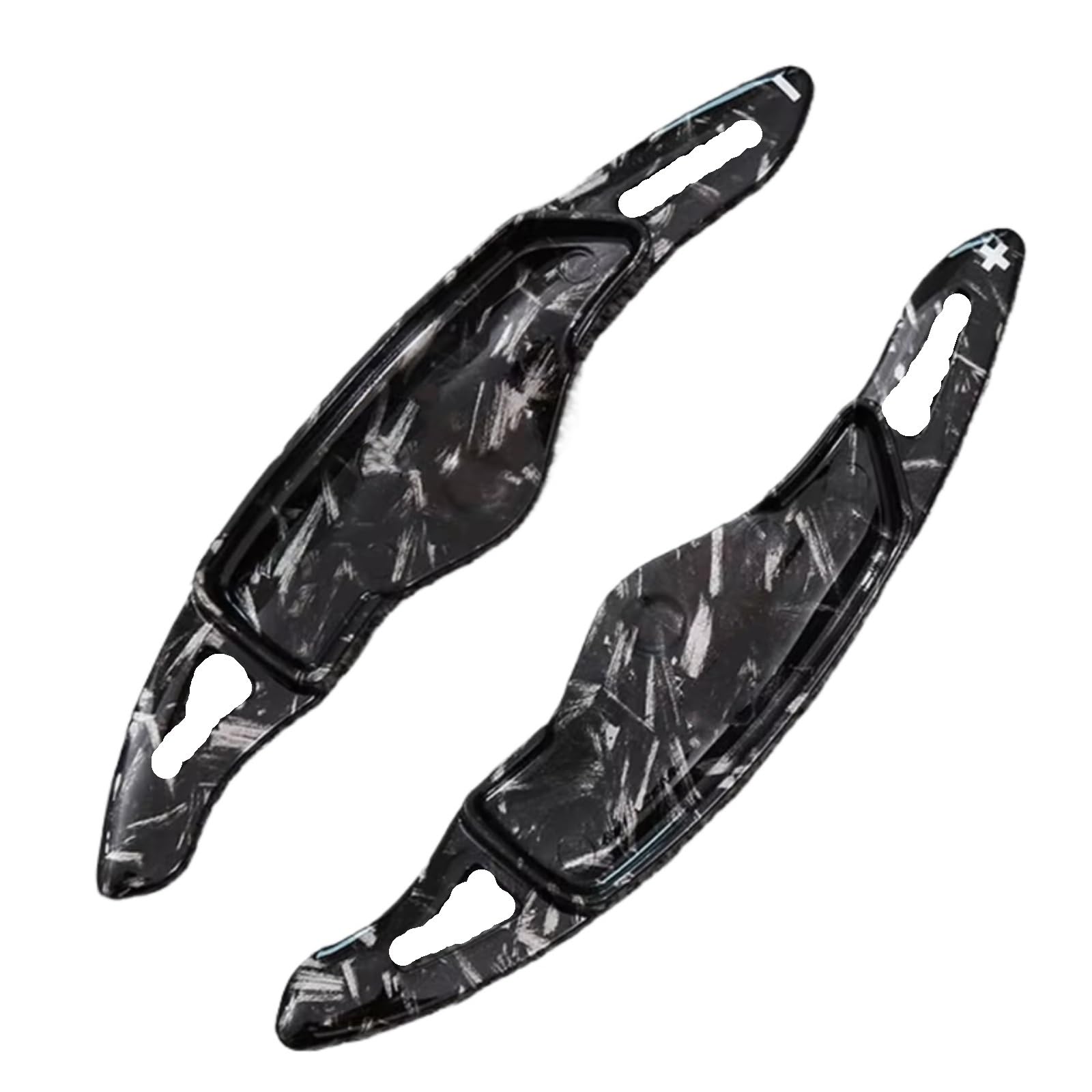 Tgfcruh Carbon Fiber Black Shift Paddles Gear Compatible With Hyundai For Elantra 2021-2023 For Sonata 2020-2023 Steering Wheel Shift Paddle Shifter Extension Accessories Parts