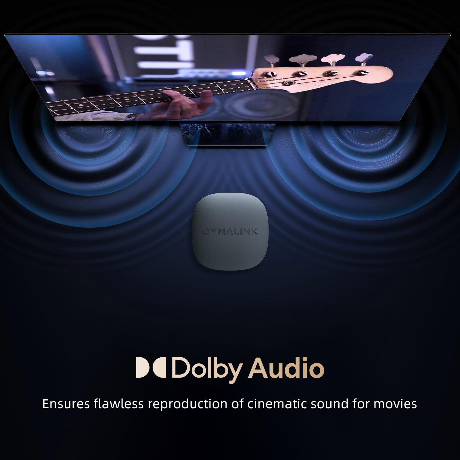 Google TV Box - 4K Smart TV Box HDR10 UHD, Dolby Audio, Prise en Charge certifiée Google