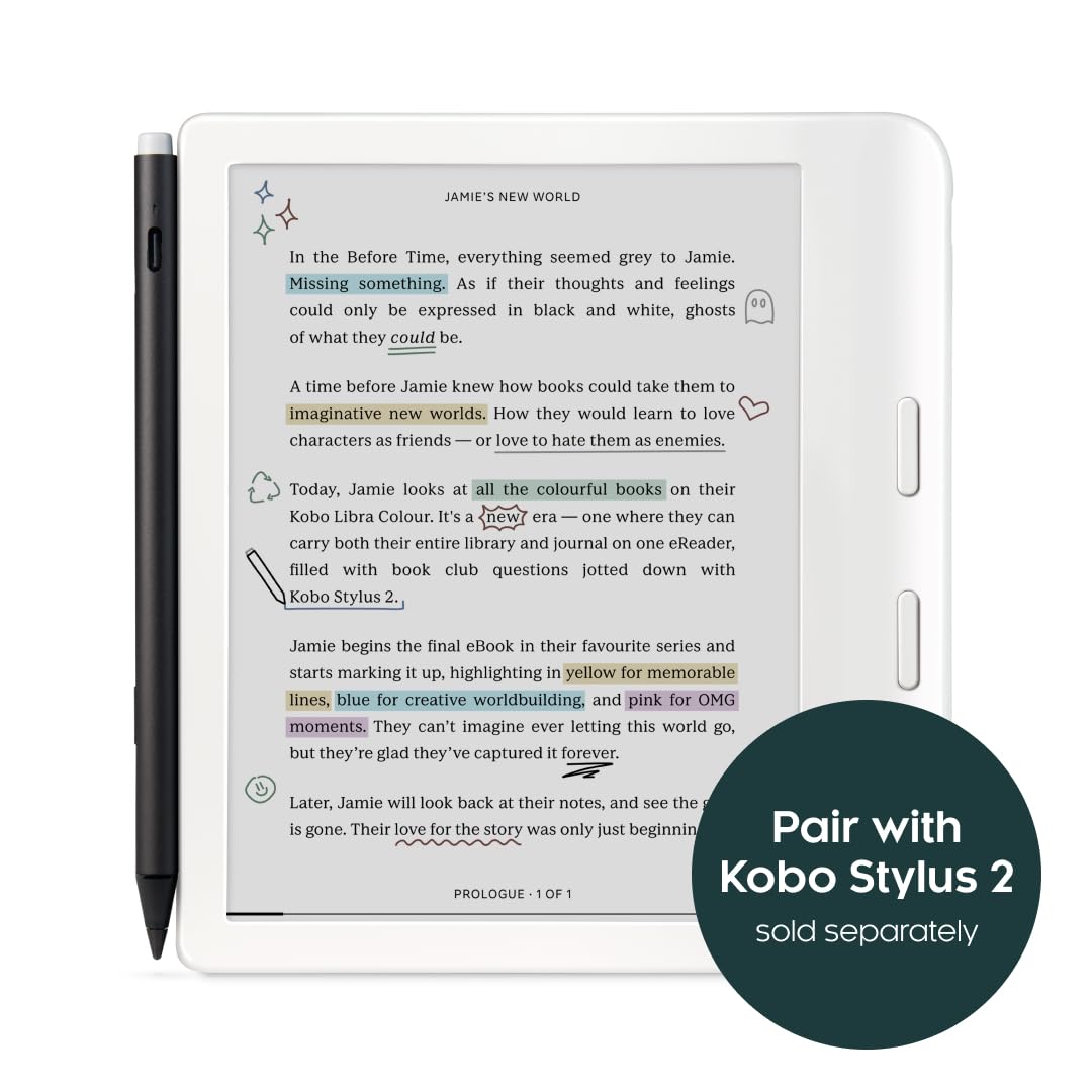 Kobo Libra 2 - Beyaz : Amazon.com.tr: Elektronik