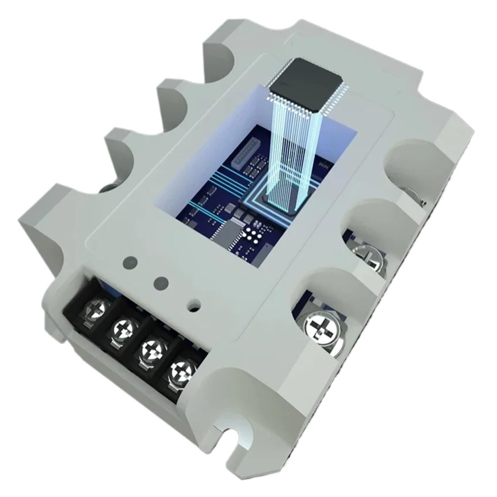 arrancador Suave Protección trifásica SSR de la Secuencia de Fase de la retransmisión de Estado sólido de la CA TH3Z35QD2(15A)
