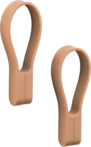 Zone Denmark Loop Handtuchklammern, Handtuchaufhänger, Magnetische Handtuchclips, Klammern/Clips für Handtücher und Geschirrtücher, 9 cm, 2 Stück, Matcha Green (Grün) - 4