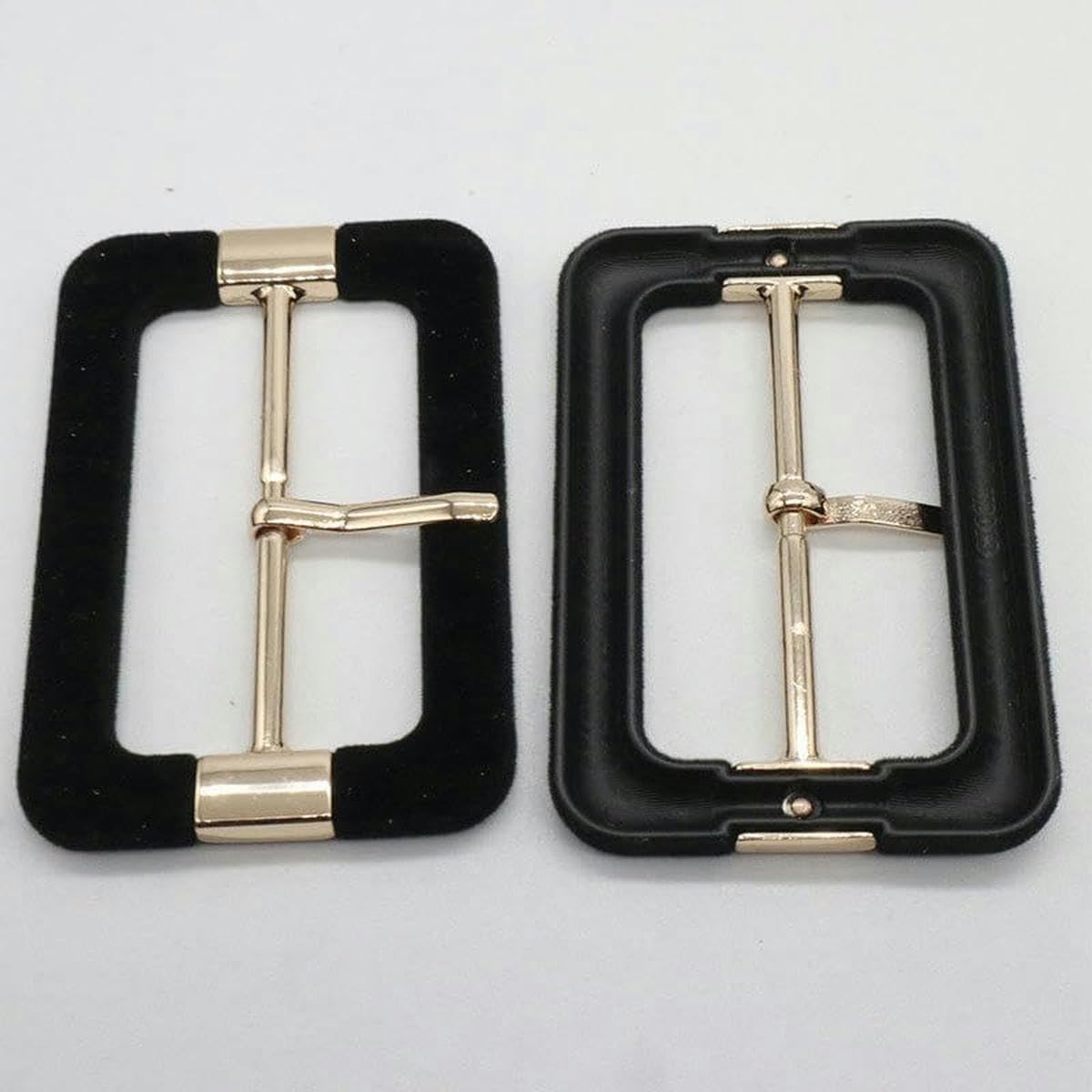 Kit di 12 fibbie per cintura rivestite in tessuto, fibbie interne da 30/40/50 mm, chiusura di ricambio per cinture a vento, cucito e artigianato fai da te