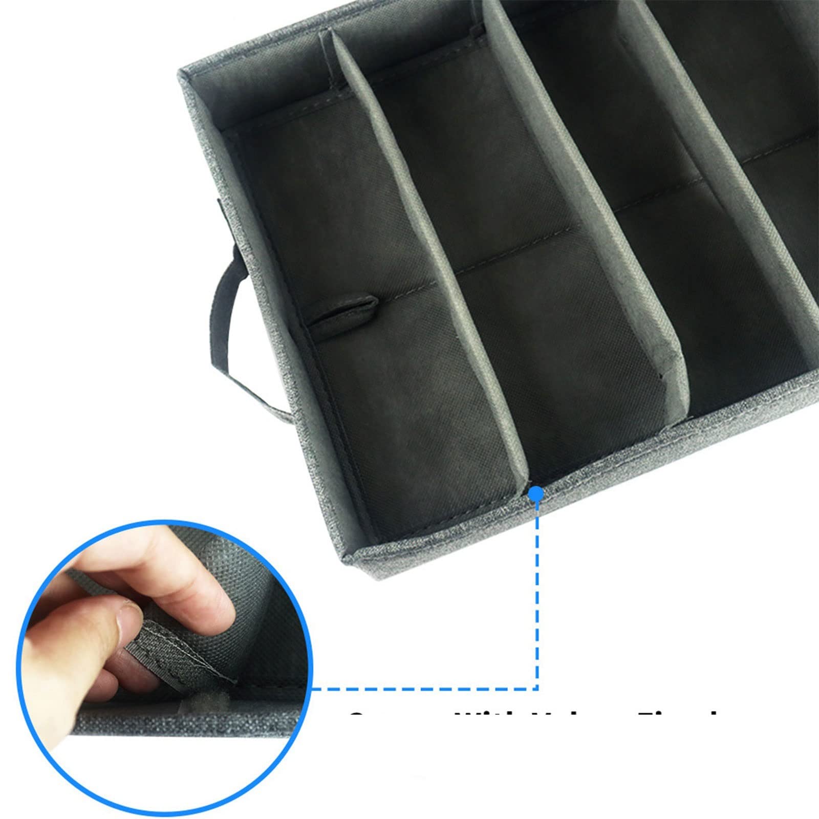 Esta Caja de Almacenamiento para vajilla es un Organizador de Cubiertos portátil de Gran Capacidad.