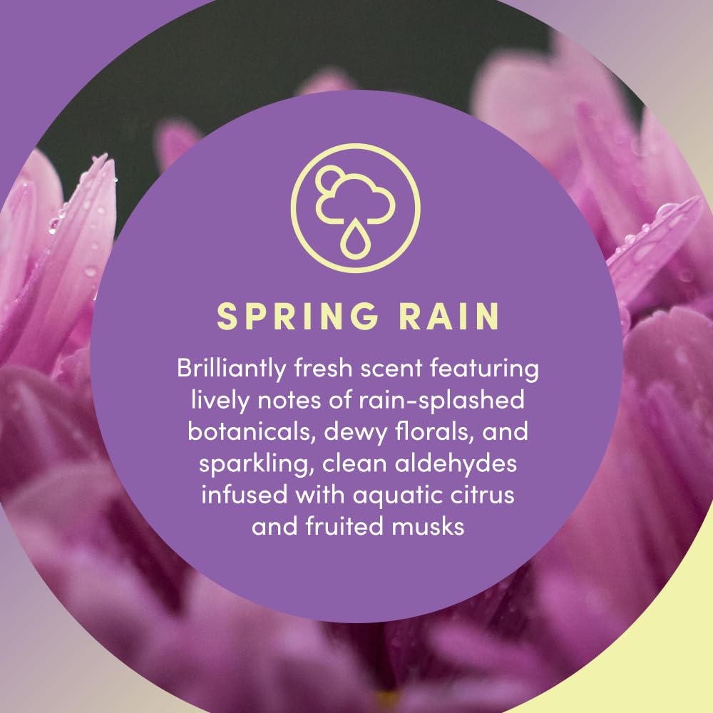 Clean Revolution SuperWash - Jabón espumoso para platos, 64 onzas, potente fórmula que corta la grasa, compatible con pulverizadores y espumadores Dawn Powerwash, fragancia Spring Rain, transparente