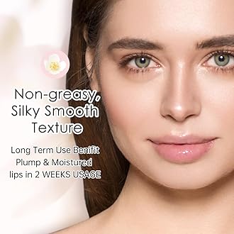 CATKIN Tinted Lip Balm Glitter Lip Stain Ultra Hydrating Lip Moistrurizer Lip Care with Vitamin E Nourishing For Cracked & Dry Lips 0.12 oz C09 Aurora - Light Pink