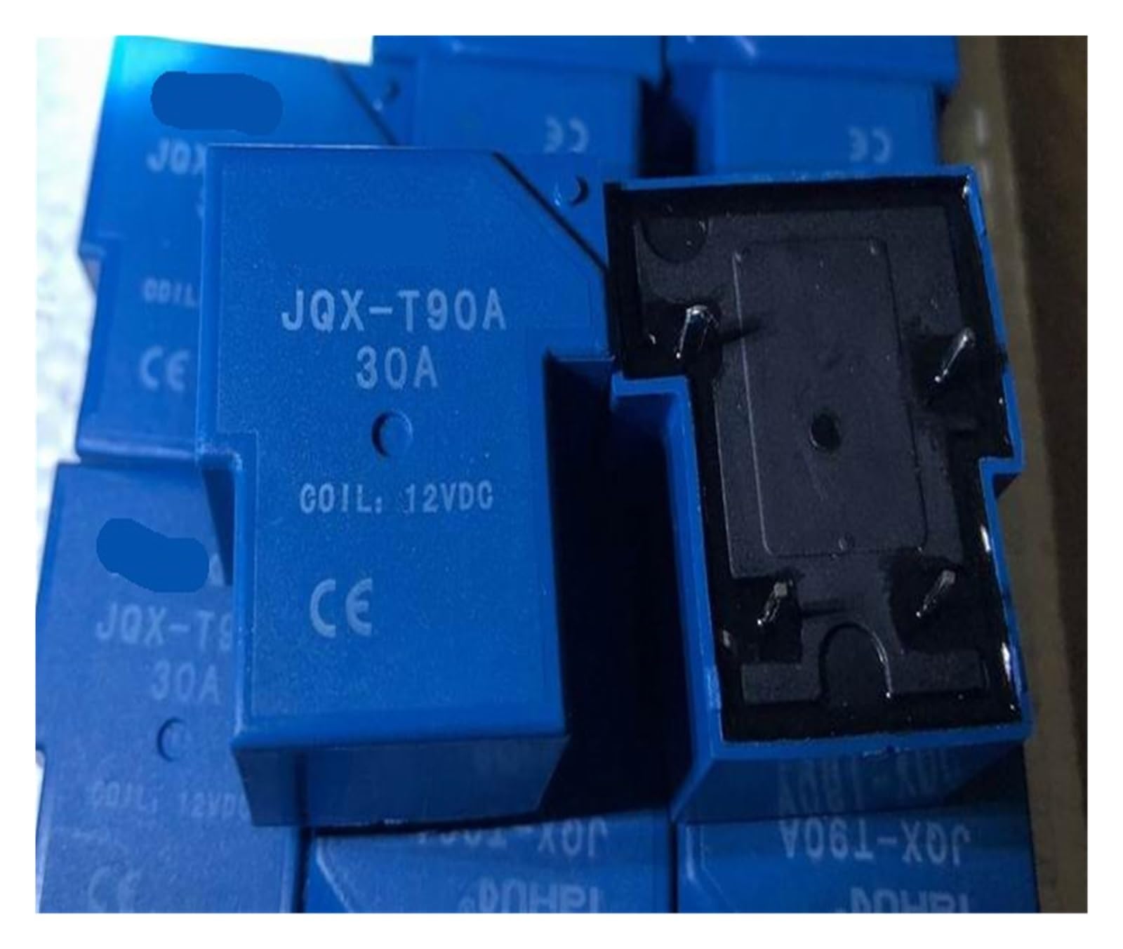 Relais JQX-T90A 12VDC 30A commutateur 4 broches T90-1A-4P