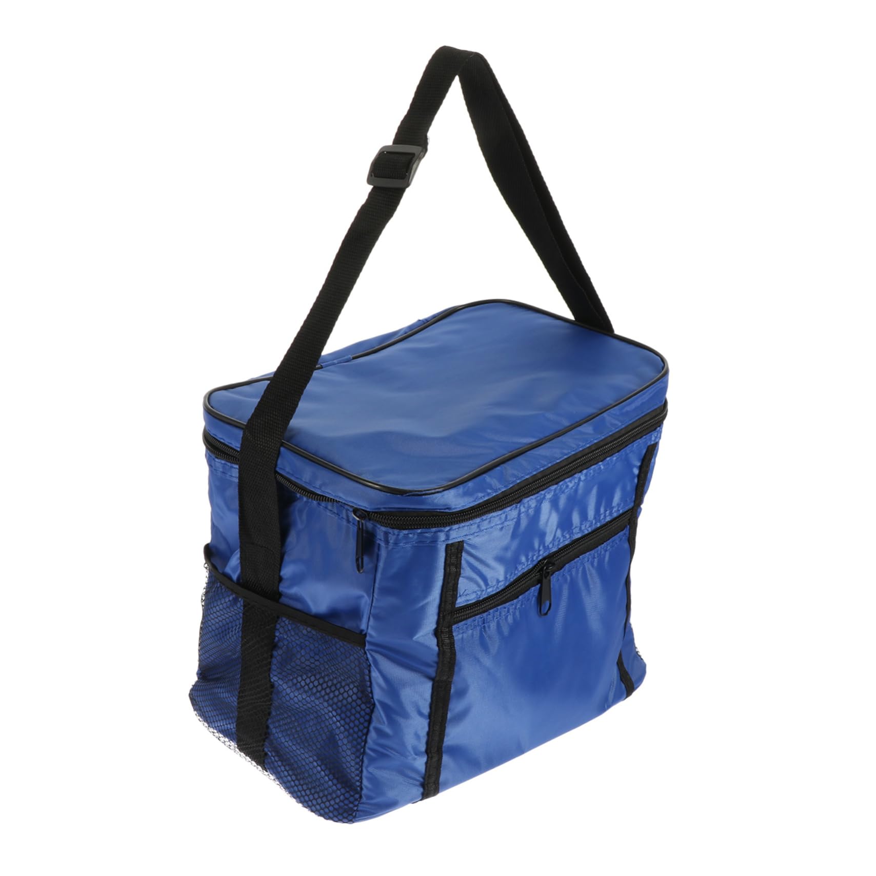 Healifty Bolsa de Almuerzo de Tela Oxford Azul, Aislante para Alimentos | Mantiene Frío y Frescura, Uso en Clases y Picnic, Formato Portátil para Comida