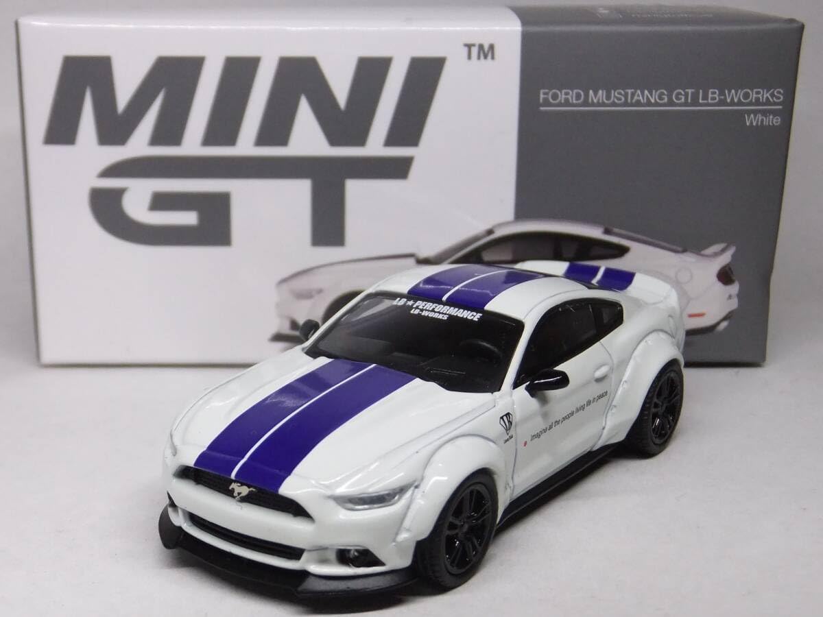 Amazon.co.jp: MINI GT LB WORKS Mustang GT White MGT00646-R MUSTANG