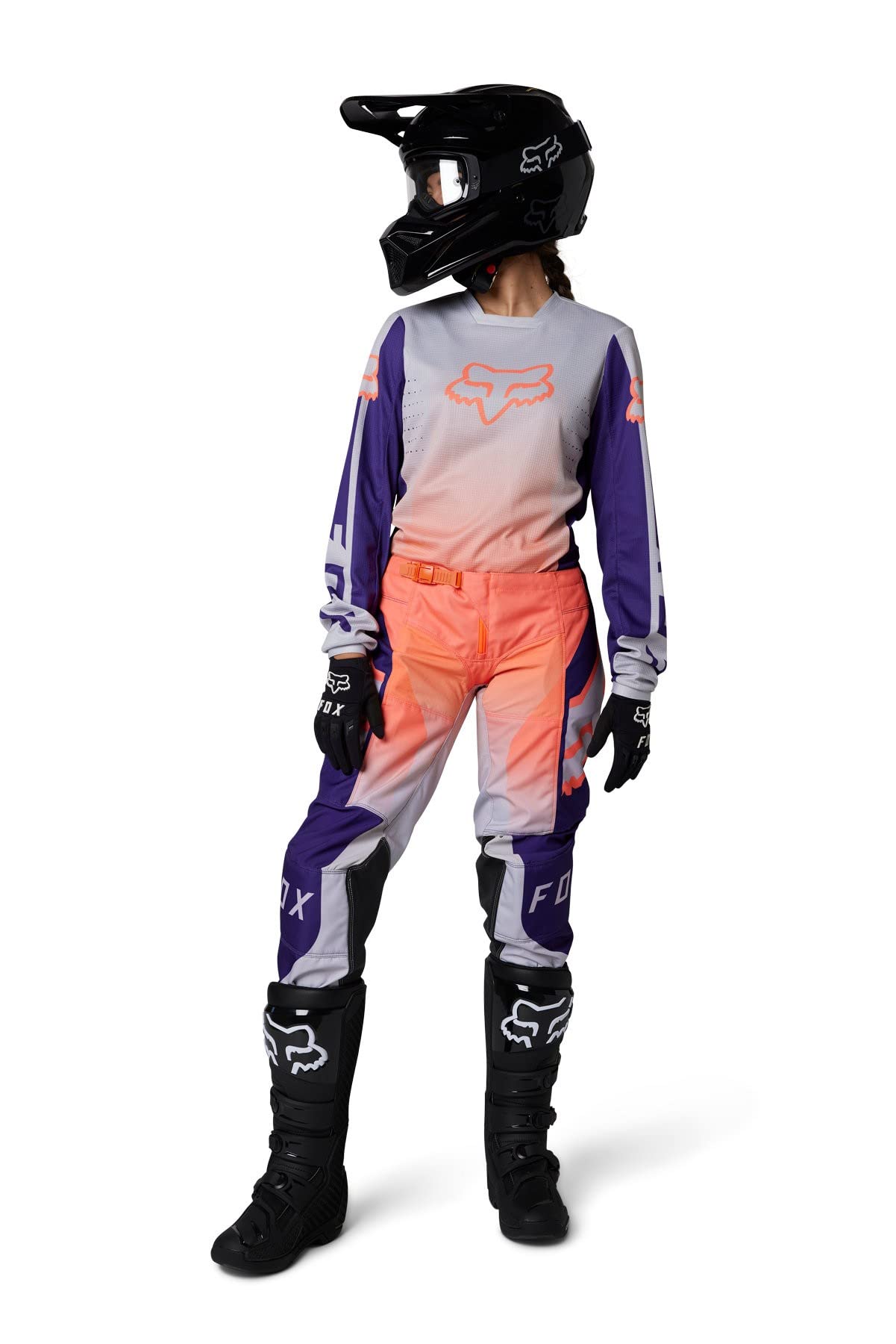 Fox Racing - Womens 180 Leed Pants,Orange,4
