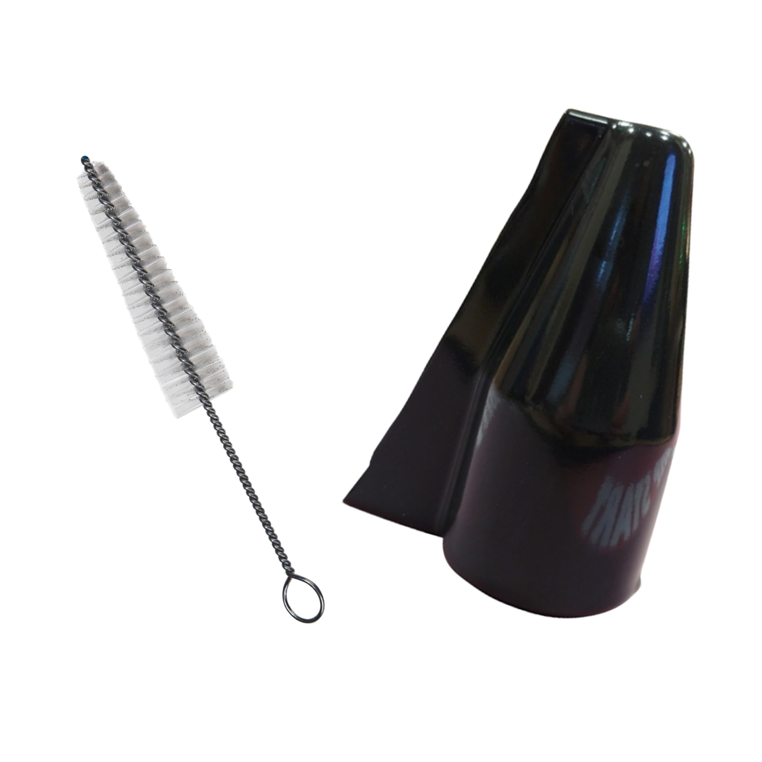 Starving Students Music Supplies Tuba Mouthpiece Care Kit - Includes Mouthpiece Pouch and Cleaning Brush - Preserve Sound Quality and Protect Your Mouthpiece - Essential Brass Instrument Care