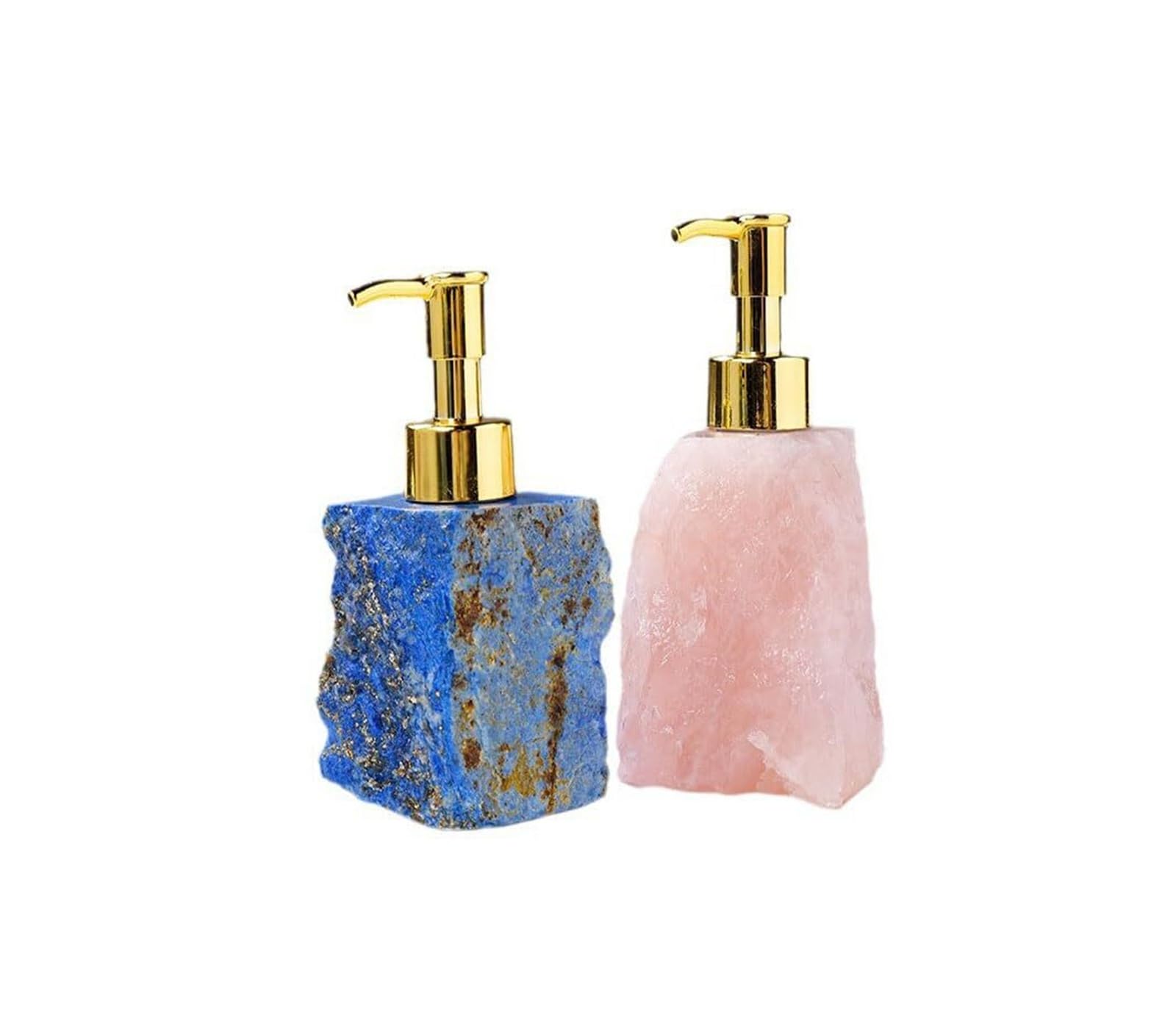 Dispenser di sapone da appoggio Dispenser Di Sapone Con Pompa In Acciaio Inossidabile In Cristallo For Cucina Bagno Complementi d'arredo e accessori(Lapis)