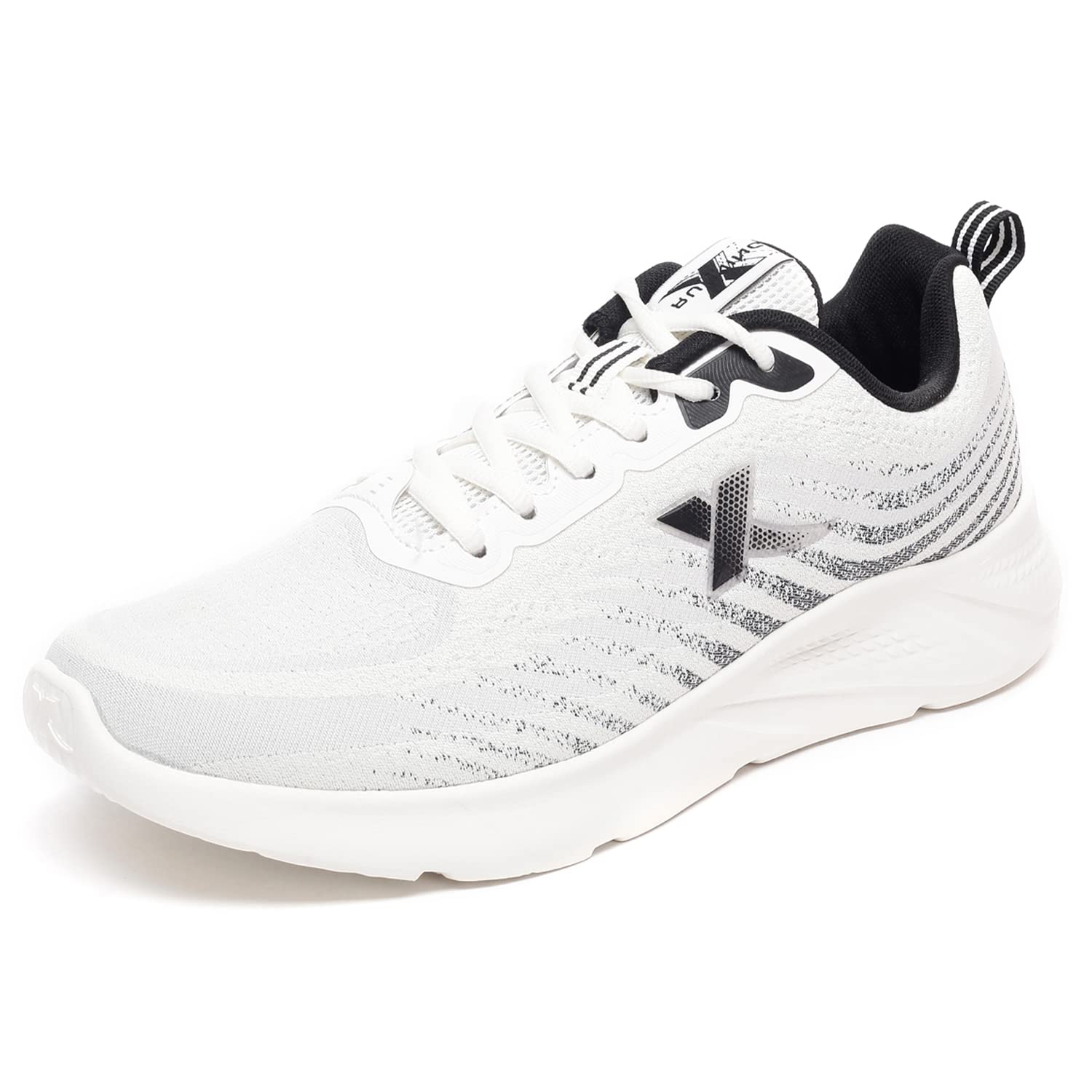 XTEP Mens White Black Mesh Layer Upper Comfort Running Shoes (9 UK) (B0BGQN2VKW) Amazon Price History, Amazon Price Tracker