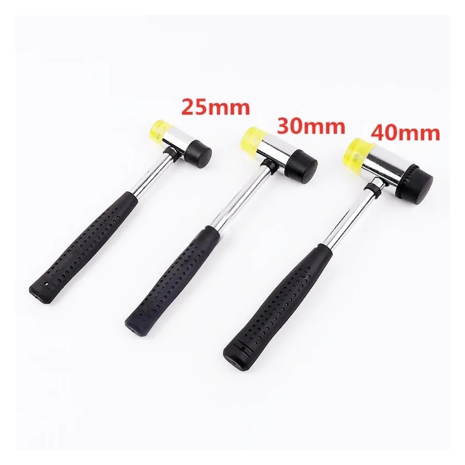 Outil à main de bricolage de maillet à tête en nylon de 25 mm