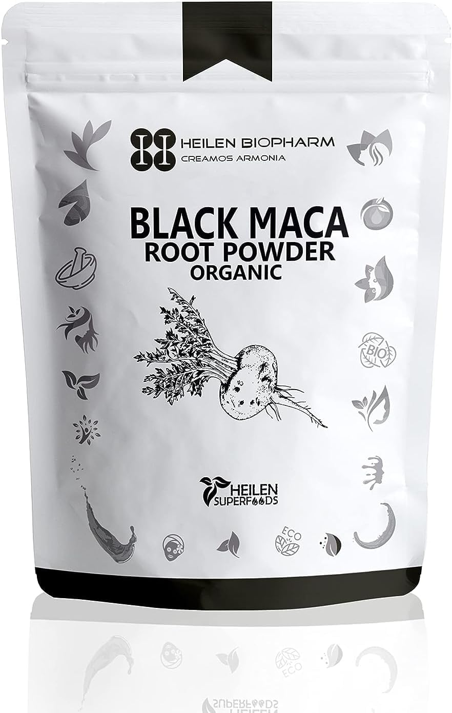 CAIRA Premium Peruvian Black Maca Root Powder for Strength Gain - 75 g Pack of 1