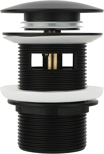 Drenaje de bañera independiente de latón, tapón de drenaje de bañera independiente, se adapta a la mayoría de kits de drenaje de bañera