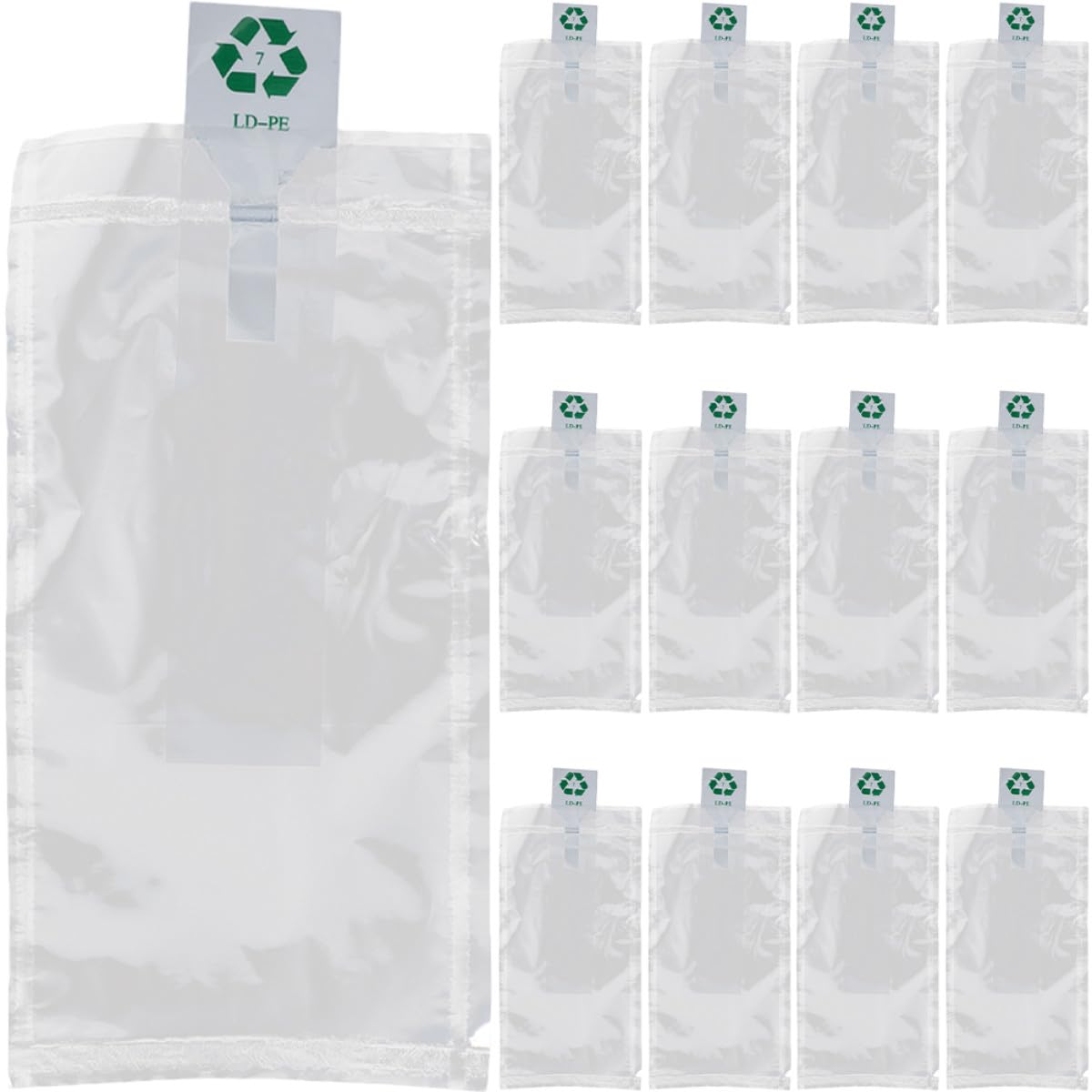 LIFKOME 100 Bolsas de Aire Inflables para Embalaje Film Pe, Ligeras y Antichoque, Ideales para Proveedores de Papelería y Embalaje en Oficina