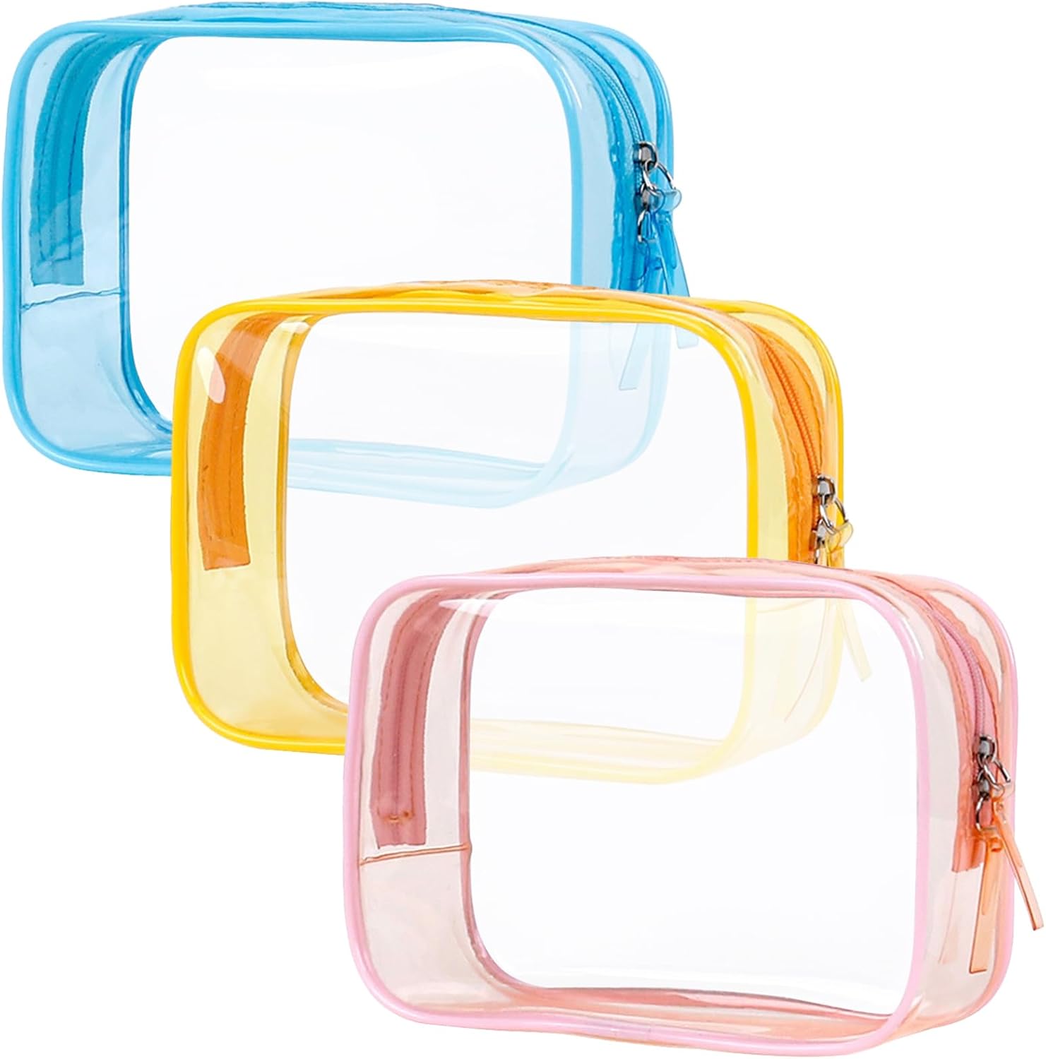 Kulturbeutel Transparent, Stück Kosmetiktasche durchsichtig, - Main Image