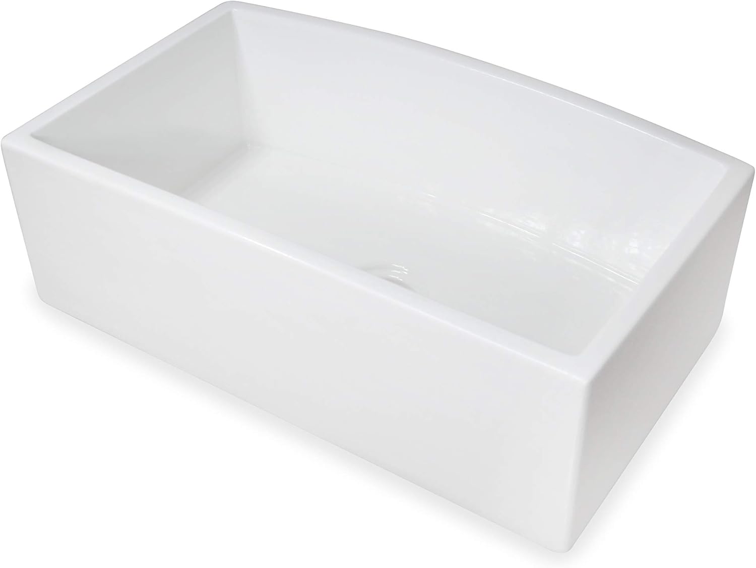 Buy 1 get 1 🔥 MOCCOA Regallo 30 Authentic Fireclay Kitchen Sink Reversible Single Bowl Farmhouse Sink White Best Cyber Deals 🔥 MOCCOA Regallo 30 Authentic Fireclay Kitchen Sink Reversible Single Bowl Farmhouse Sink White