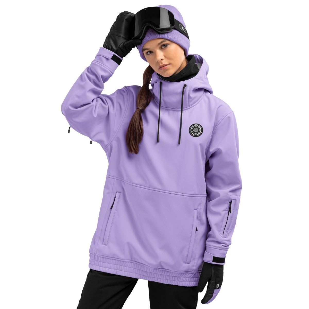 SIROKO - Veste de Snowboard pour Femme W1-W Snowy