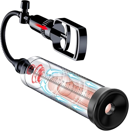 Miniatura 2 de Ampliación Bomba de vacío Masajeador de succión de fuerza, Aumentar el tamaño Herramienta de entrenamiento manual Bombas de crecimiento, 3 bolsillos