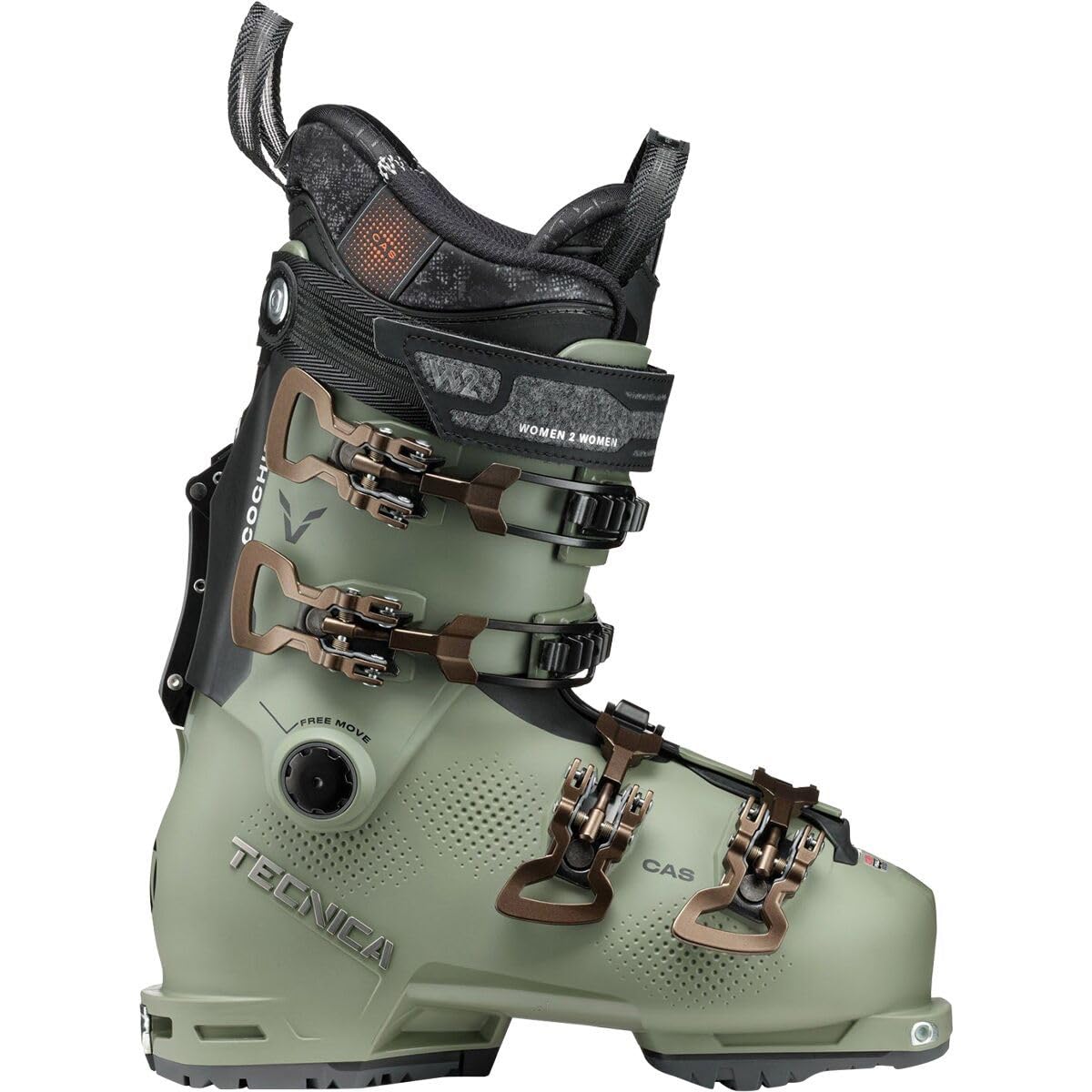 Tecnica Cochise 95 Boot - 2025 - Women's, Camp Green, 27.5