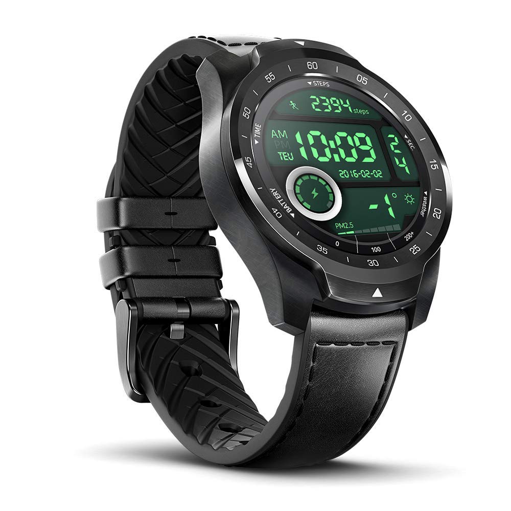 TicWatch Pro 2020 (4GB, 1GB RAM) 1.39” Fitness Smartwatch, IP68 Water Resistant, 5-Day Battery Life,