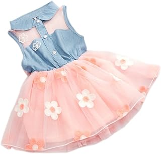 Baby Girl Dress 1-4 Years Flower Princess Wedding Party...