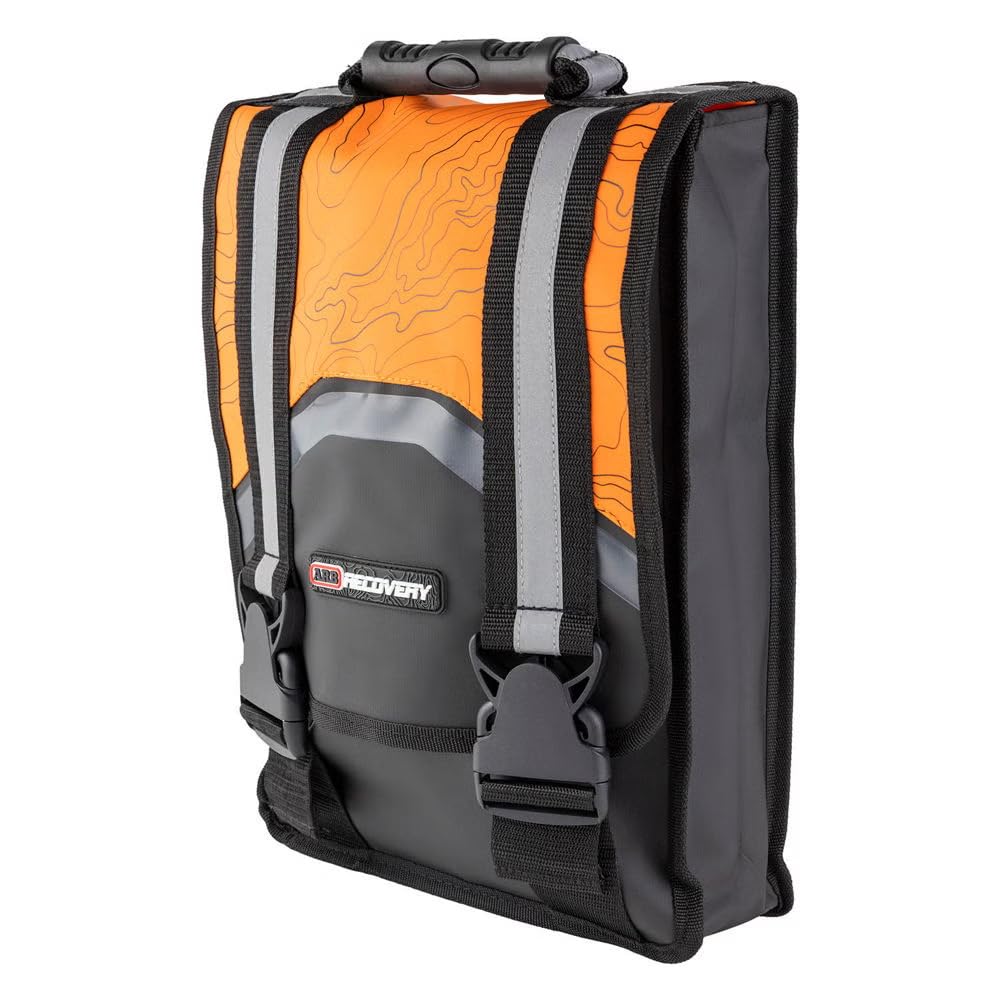 ARB ARB503A Sac de récupération Compact SII, Organiseur pour équipement de récupération, s'adapte à Une Sangle de récupération, Deux manilles, Amortisseur de treuil et Gants de Travail