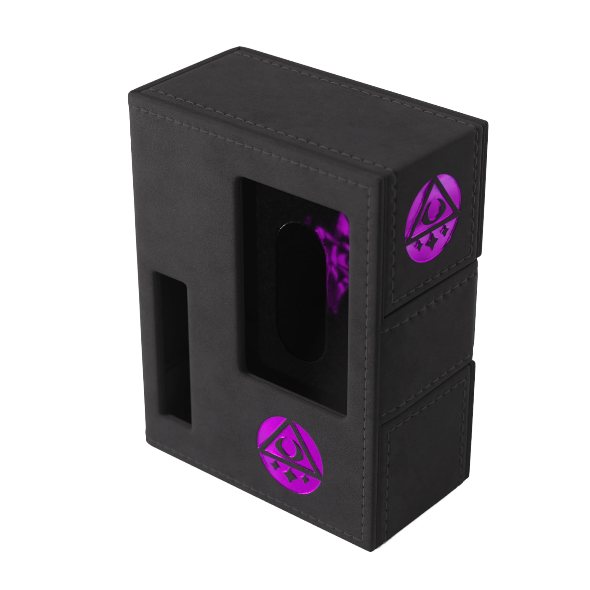 Gamegenic | Arkham Horror: Deck Tome - New Edition Purple | Card Game Accessory | Ages 14+