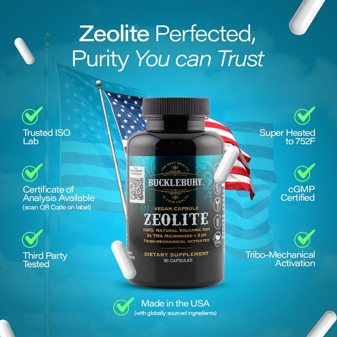 Amazon.com: BUCKLEBURY Micronized Zeolite Capsules - Mineral