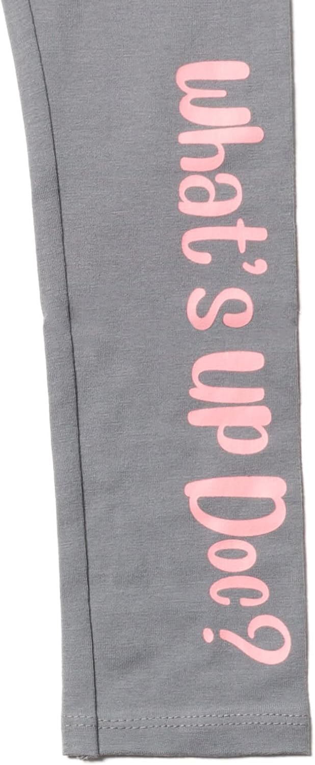 Looney Tunes Buggs Bunny Girls Cosplay Graphic T-Shirt Dress Legging Toddler to Big Kid - Image 5