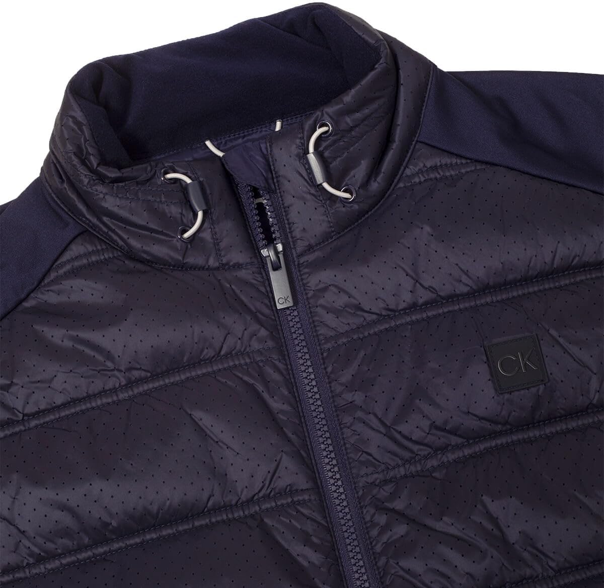 Calvin Klein Men's Rangewood Full Zip Stretch Insulated Hybrid Golf Gilet