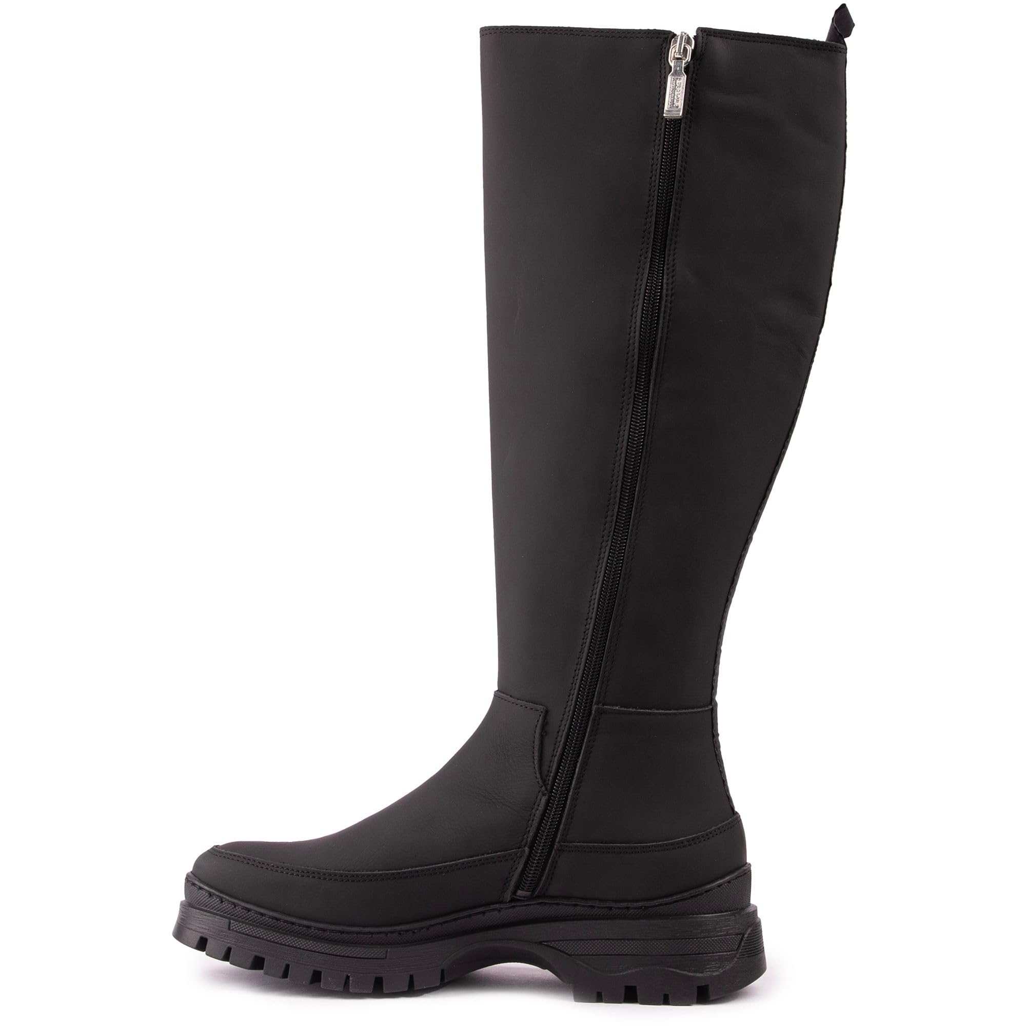 Womens Podium Knee-high Boots Black 6