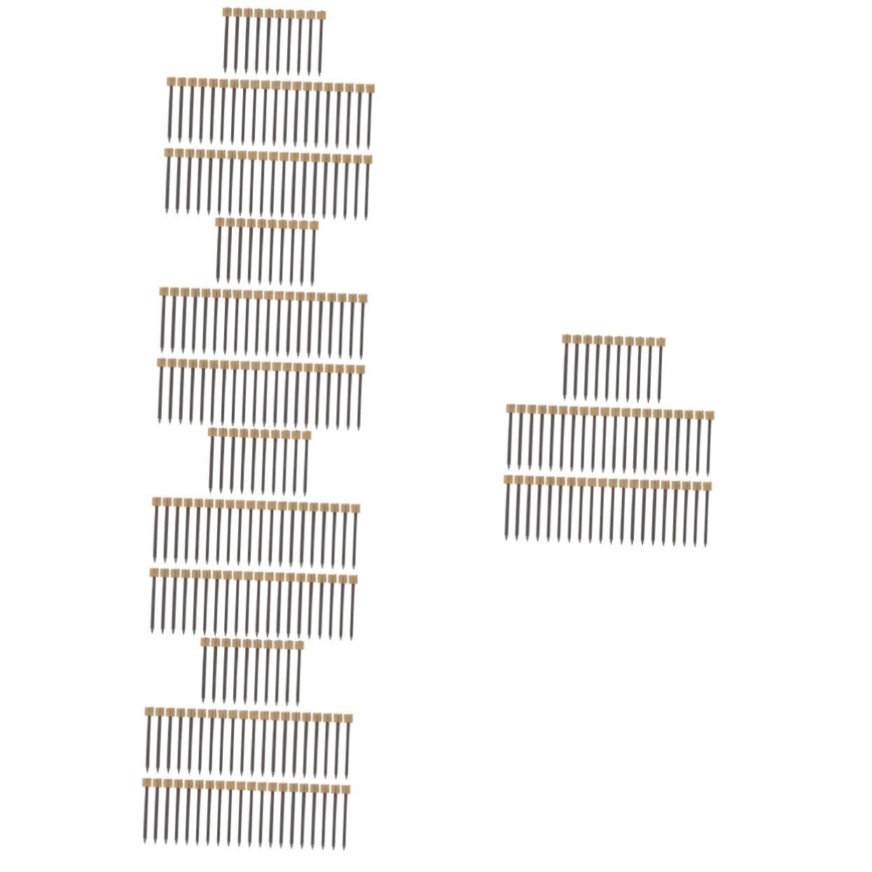 Balacoo 5sets Strong Iron Nails Nail Kit Decorative Caps for Home Office Easy to Install Picture 50pcs*5