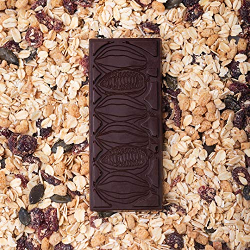 Ambriona-Vegan-Dark-Chocolate-Bar-Gluten-Free-Cocoa-70-45-Flavored-with-Indian-Dark-Chocolate-Almonds-Hazelnut-Muesli-bar-with-Gluten-Pack-of-4-Gift-Pack-Buy-3-GET-1-Free Ambriona Daarzel Vegan Dark Chocolate Bar with 70% & 45% Cocoa, Roasted Hazelnut, Caramelised Almond, Indian Origin Dark…