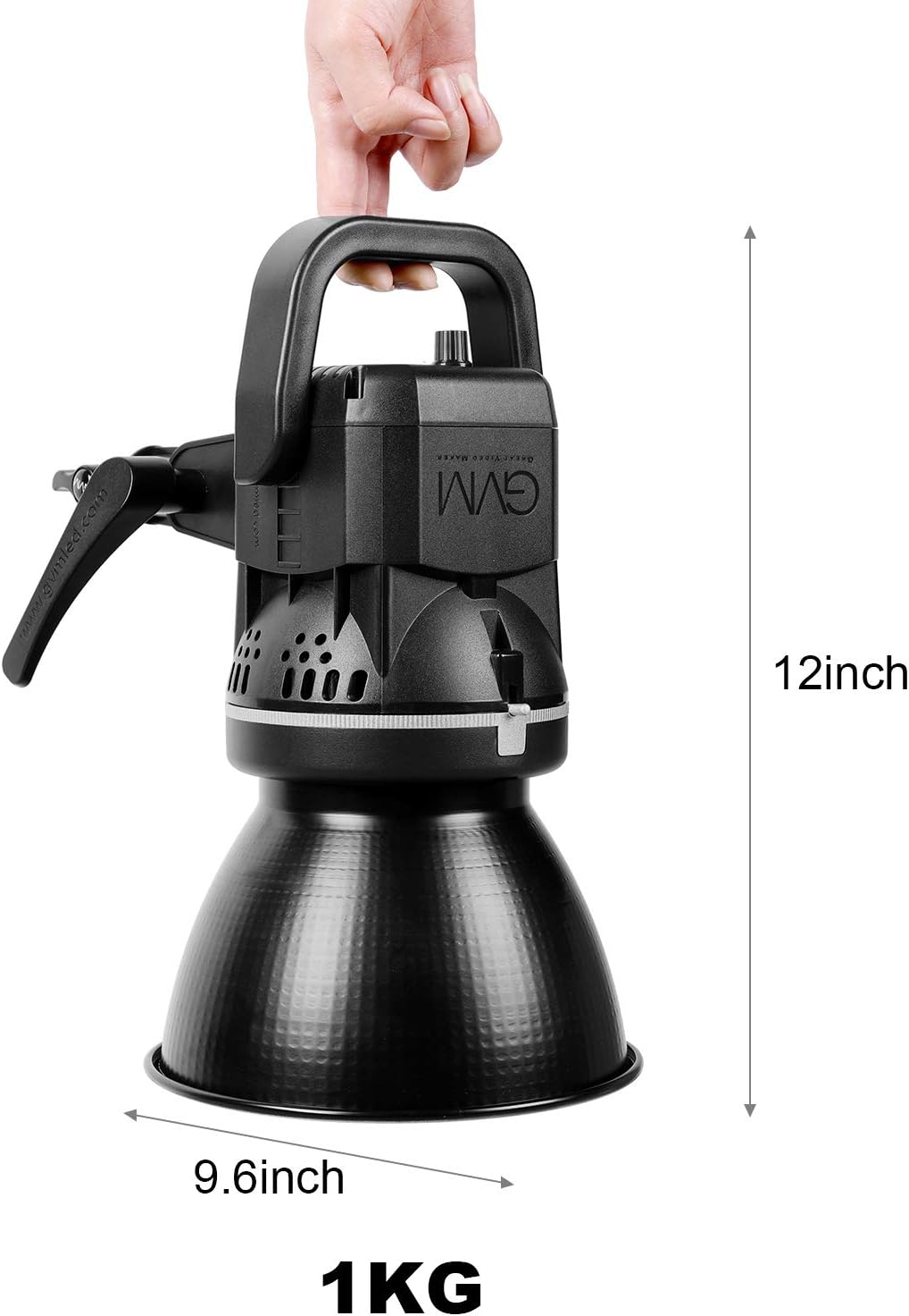 Nеw Dеаl GVM Great Video Maker 80W CRI97+ Video Lights with Bowens Mount Color Temperature 5600K Dimmable LED Continuous Lighting Spotlight Photography Shooting Light with Reflector (80W + Filter) (VC-P80S)
