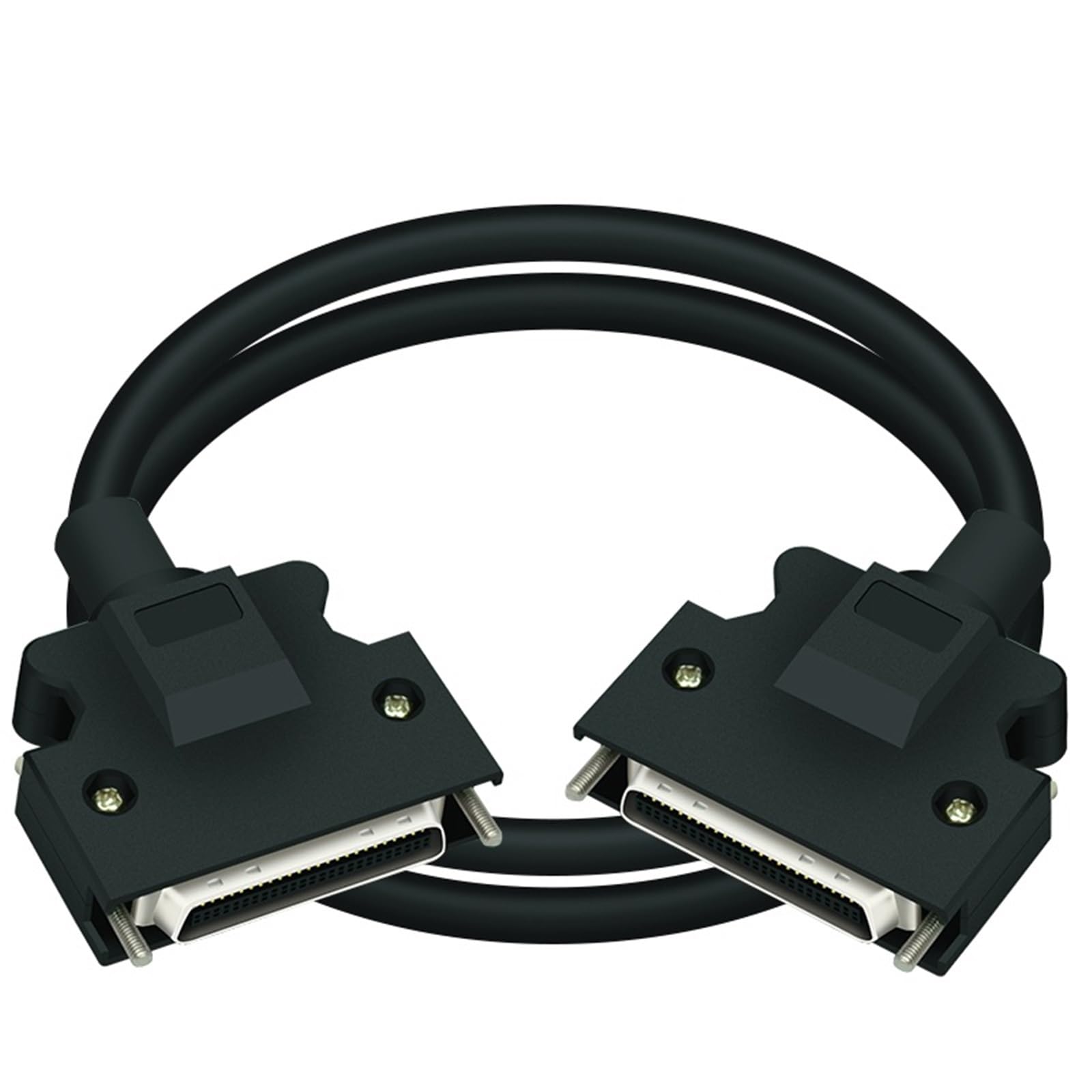 Bornier de câblage MR-TB50 for Servo MR-JE-A MR-J3-A MR-J4-A, 50 positions, Style européen, 1 pièce(HL-SCSI50-MM-3Meters)