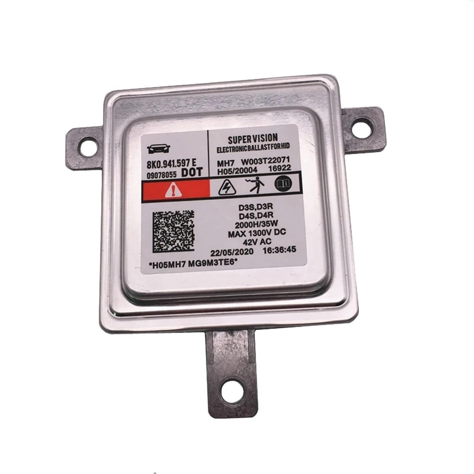 Plmnhss Red Ballast Headlight 8K0941597e W003t22071 For A1 For A3 For A4 For A5 For A6 For A7 For A8 For Q3 For Q5 For Q7 Xenon Headlight Hid D3s D3r D4s D4r Ballast(Red)