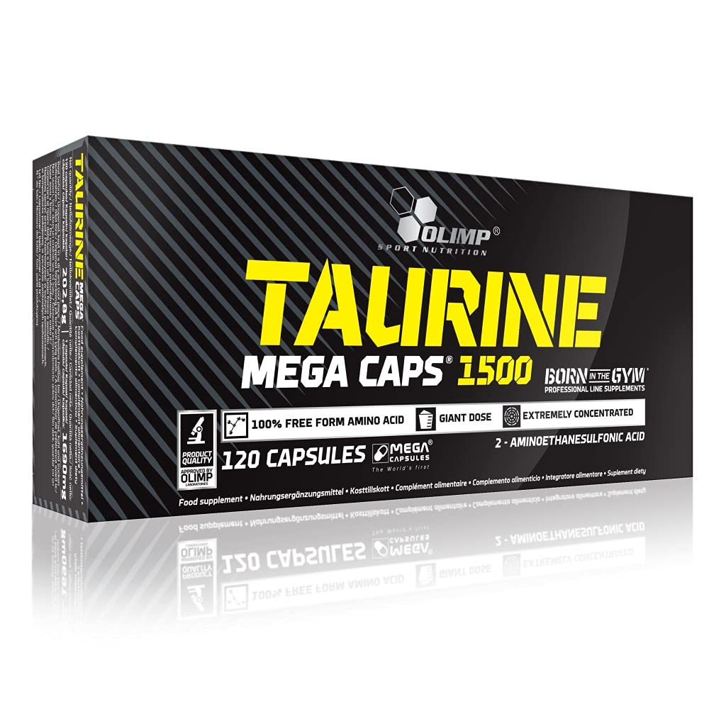 3 x Olimp Taurine 1500, 120 Mega Caps (3er Pack)