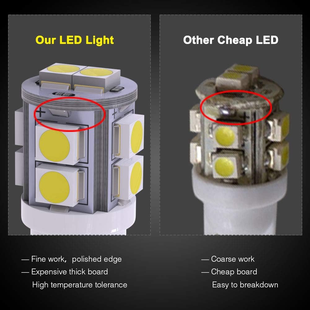YITAMOTOR DE3175 31mm LED Festoon Bulb White Error Free Super Bright 6000K 3030 Chipsets for Car Interior Dome Map Door Light 3021 3022 3175 6428 16 Pack