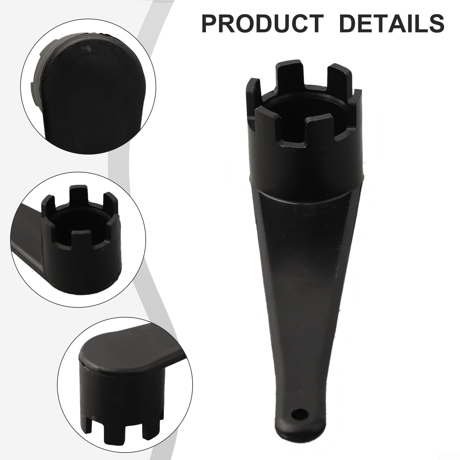 PVC-Ventilwerkzeug, grau, 12 cm, für 6-Loch-Sicherheitsventil (8 Löcher)