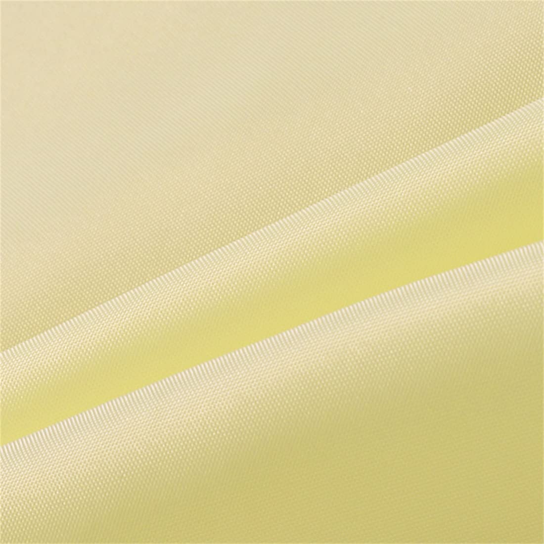 Lindong Podstawowa zasłona prysznicowa 240 x 200 cm, gruba tkanina, wodoszczelna, odporna na pleśń, żółta, 180 x 200 cm