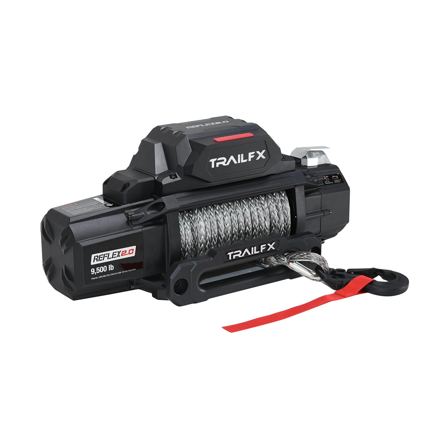 Trailfx WRS295B Reflex 2.0 Winch 9.5k Synthetic