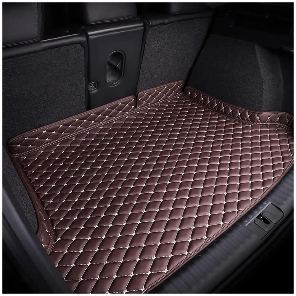 YWZQWJBC Car boot mat, for Acura ZDX 2009-2013 Waterproof Non-Slip Anti-Scratch Rear Trunk Mat Car Interior Protector Accessory,D