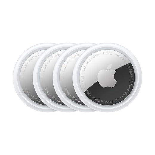 Apple AirTag 4-Pack for Item Tracking