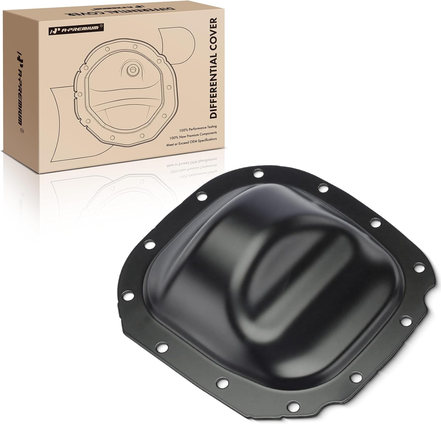 A-Premium Rear Differential Cover Compatible with Ford F-150 F150 2015-2024, 5.2L