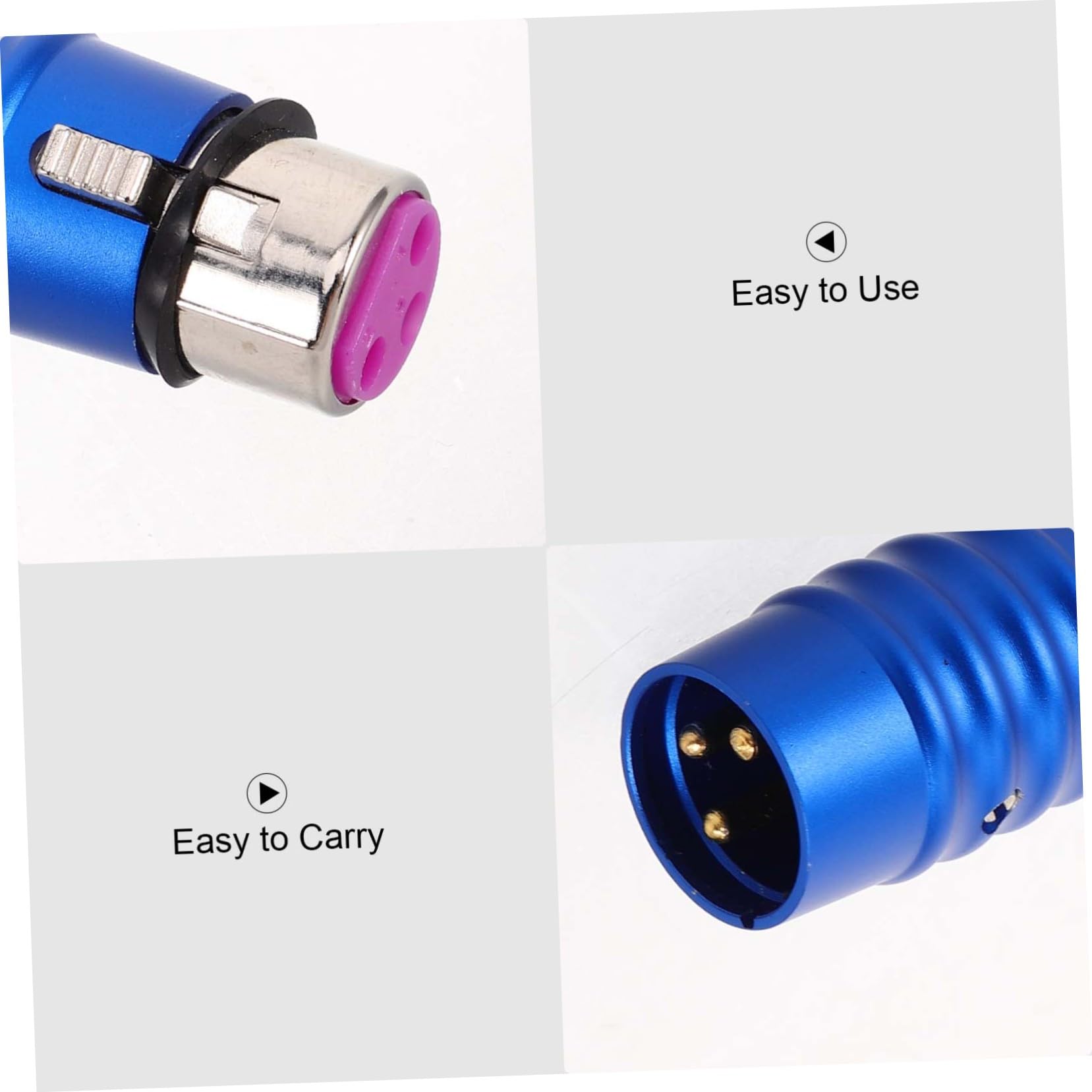 NULYLU Microphone Amplifier Dynamic Mic Gain Booster Preamplifier for Mic Arm Stage Use